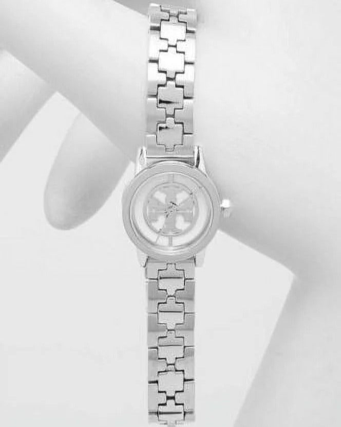 Tory Burch Reva Silver Dial Silver Steel Strap Watch for Women - TBW4044 Buy Now By Tory Burch