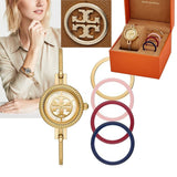 Tory Burch Riva Gold Dial Gold Steel Strap Watch for Women - TBW4029 Buy Now By Tory Burch