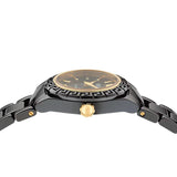 Versace DV One Mini Black Dial Black Steel Strap Watch for Women - VE9F00124 Buy Now By Versace