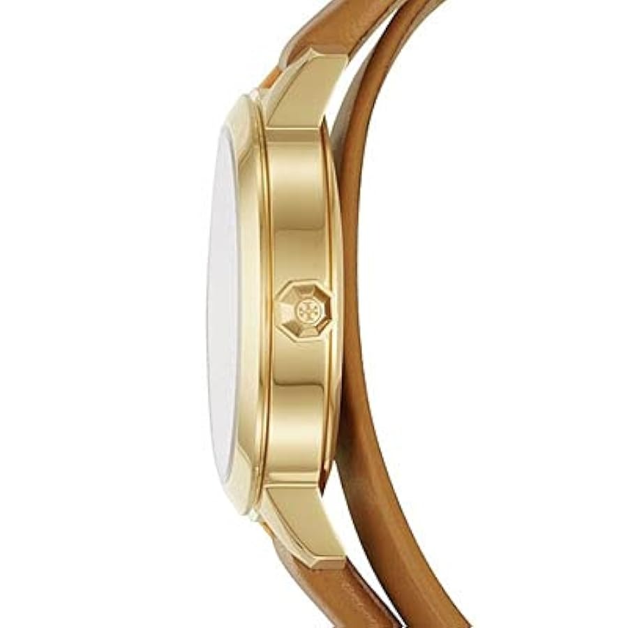 Tory Burch Collins Quartz White Dial Brown Leather Strap Watch for Women - TBW1304 Buy Now By Tory Burch