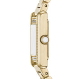 Emporio Armani Genni Crystals Gold Dial Gold Steel Strap Watch for Women - AR11663 Buy Now By Emporio Armani