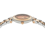 Versace Reve Analog Rose Gold Dial Two Tone Steel Strap Watch for Women - VE8B00424 Buy Now By Versace