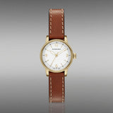 Burberry The Utilitarian White Dial Brown Leather Strap Watch for Women - BU7865 Buy Now By Burberry