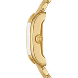 Tory Burch Eleanor Mother of Pearl Pink Dial Gold Steel Strap Watch for Women - TBW1077 Buy Now By Tory Burch