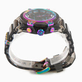 Versace Icon Active Chronograph Black Dial Grey Silicone Strap Watch for Men - VEZ701022 Buy Now By Versace