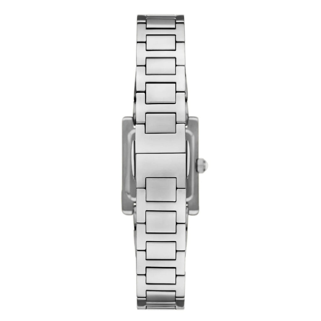 Emporio Armani Genni Analog Mother of Pearl Dial Silver Steel Strap Watch for Women - AR11662 Buy Now By Emporio Armani