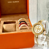 Tory Burch Riva Gold Dial Gold Steel Strap Watch for Women - TBW4029 Buy Now By Tory Burch