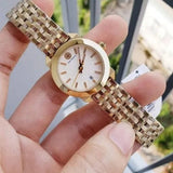 Tory Burch Whitney White Dial Gold Steel Strap Watch for Women - TBW8000 Buy Now By Tory Burch