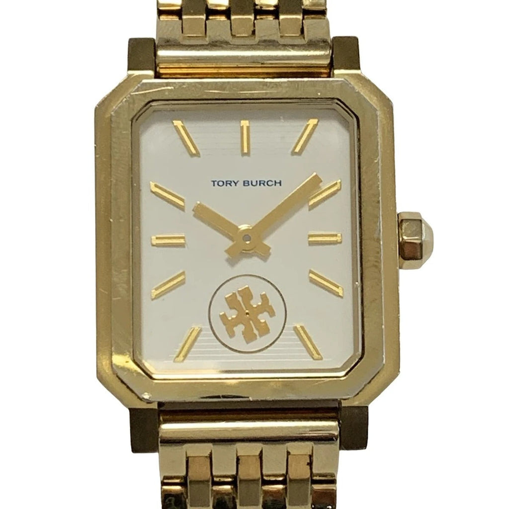 Tory Burch Robinson White Dial Gold Steel Strap Watch for Women - TBW1500 Buy Now By Tory Burch