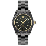 Versace DV One Mini Black Dial Black Steel Strap Watch for Women - VE9F00124 Buy Now By Versace