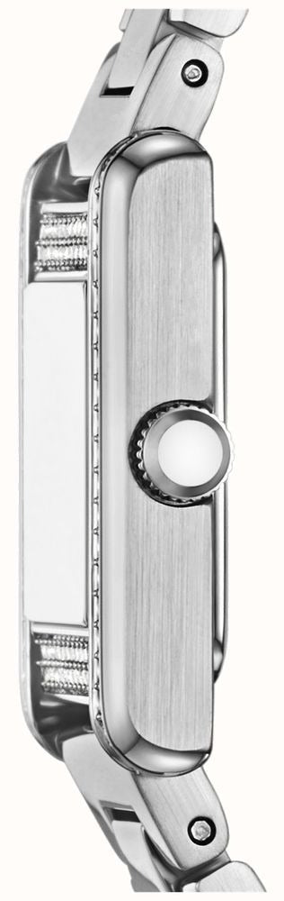 Emporio Armani Genni Analog Mother of Pearl Dial Silver Steel Strap Watch for Women - AR11662 Buy Now By Emporio Armani