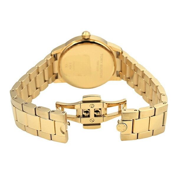 Tory Burch Collins White Dial Gold Steel Strap Watch for Women - TBW1300 Buy Now By Tory Burch
