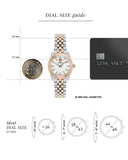 Versace V-Code Analog White Dial Two Tone Steel Strap Watch for Women - VE8I00624 Buy Now By Versace