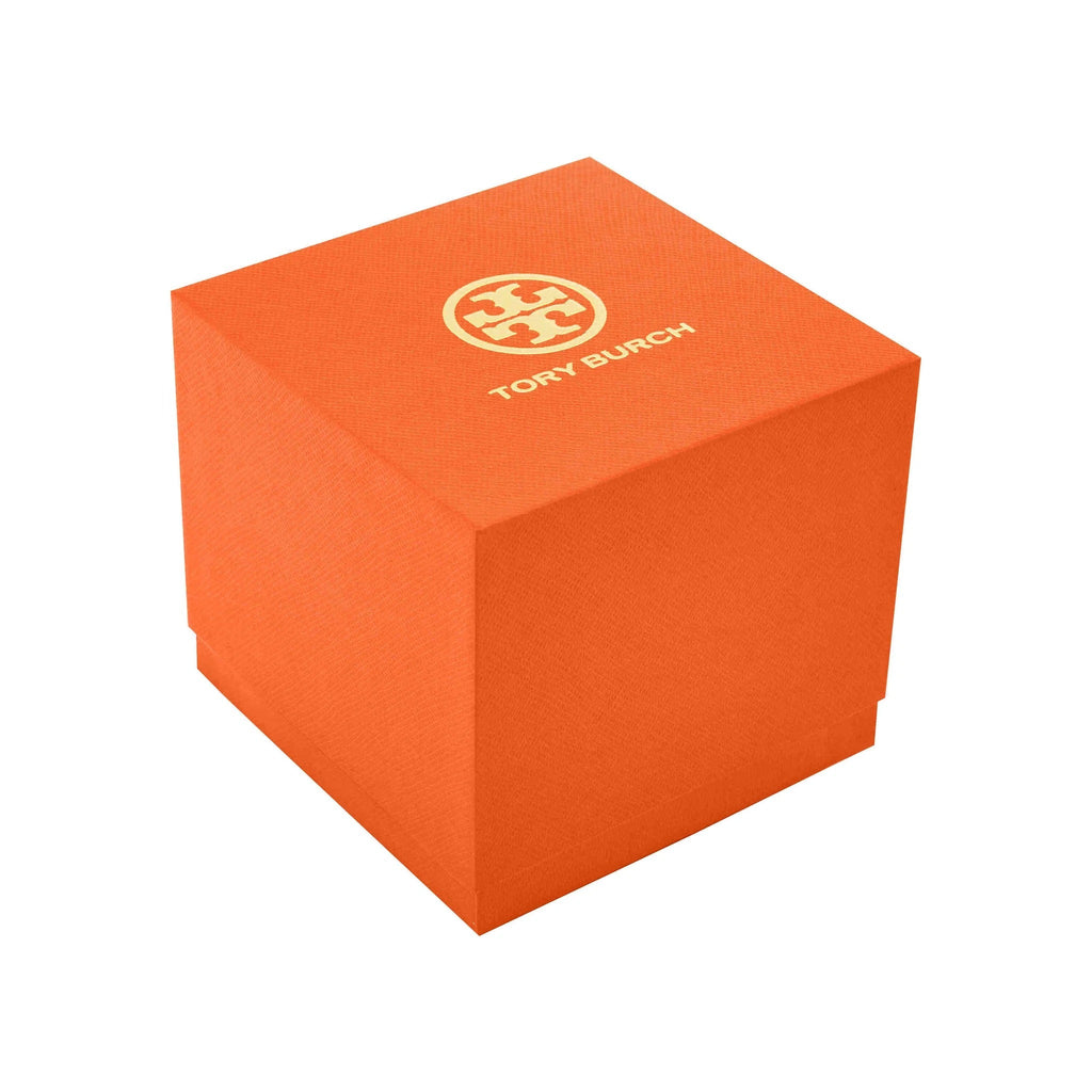 Tory Burch Oval White Dial Gold Steel Strap Watch for Women - TBW6032 Buy Now By Tory Burch