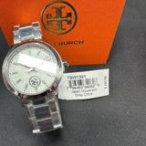 Tory Burch Collins White Dial Silver Steel Strap Watch for Women - TBW1301 Buy Now By Tory Burch