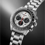Seiko Prospex Speedtimer Solar Chronograph Silver Dial Silver Steel Strap Watch for Men - SSC911 Buy Now By Seiko