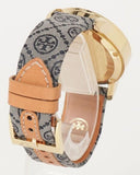 Tory Burch Classic Chronograph White Dial Grey Nylon Strap Watch for Women - TBW1035 Buy Now By Tory Burch