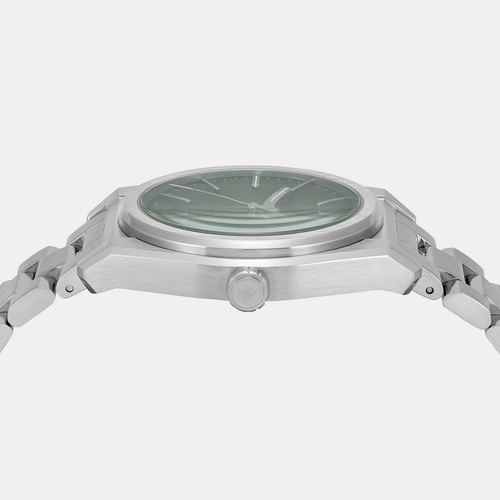 Emporio Armani Frederico Analog Green Dial Silver Steel Strap Watch for Men - AR11621 Buy Now By Emporio Armani