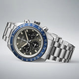 Seiko Prospex Speedtimer Solar Chronograph Grey Dial Silver Steel Strap Watch for Men - SSC939 Buy Now By Seiko