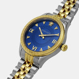 Versace Hellenyium Quartz Blue Dial Two Tone Steel Strap Watch for Women - VE2S00522 Buy Now By Versace