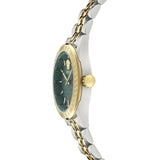 Versace V-Code Analog Green Dial Two Tone Steel Strap Watch for Women - VE8I00424 Buy Now By Versace