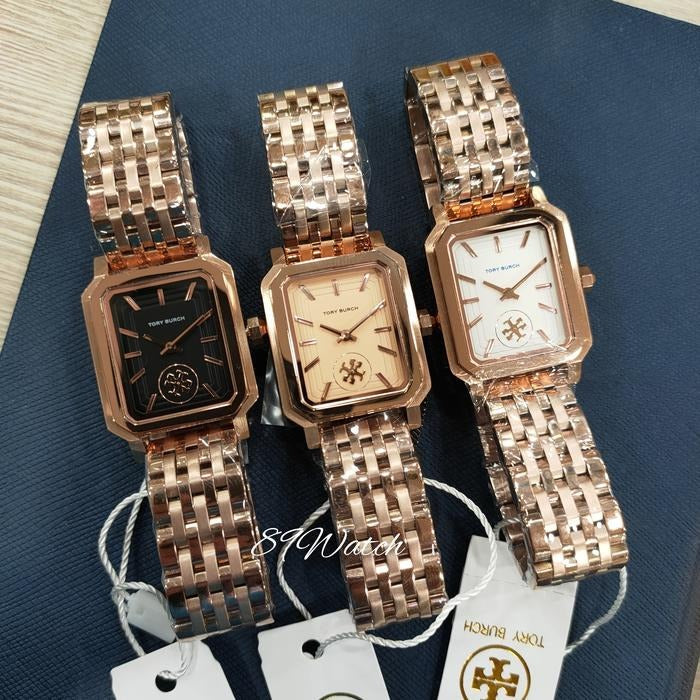 Tory Burch Robinson White Dial Rose Gold Steel Strap Watch for Women - TBW1502 Buy Now By Tory Burch