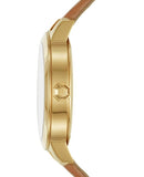 Tory Burch Collins Quartz White Dial Brown Leather Strap Watch for Women - TBW1202 Buy Now By Tory Burch
