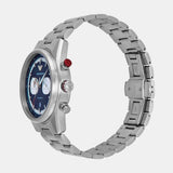 Emporio Armani Racer Chronograph Blue Dial Silver Steel Strap Watch for Men - AR11676 Buy Now By Emporio Armani