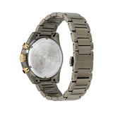 Versace Greca Dome Chronograph Black Dial Grey Steel Strap Watch for Men - VE6K00623 Buy Now By Versace