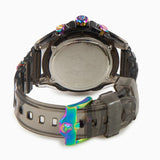 Versace Icon Active Chronograph Black Dial Grey Silicone Strap Watch for Men - VEZ701022 Buy Now By Versace