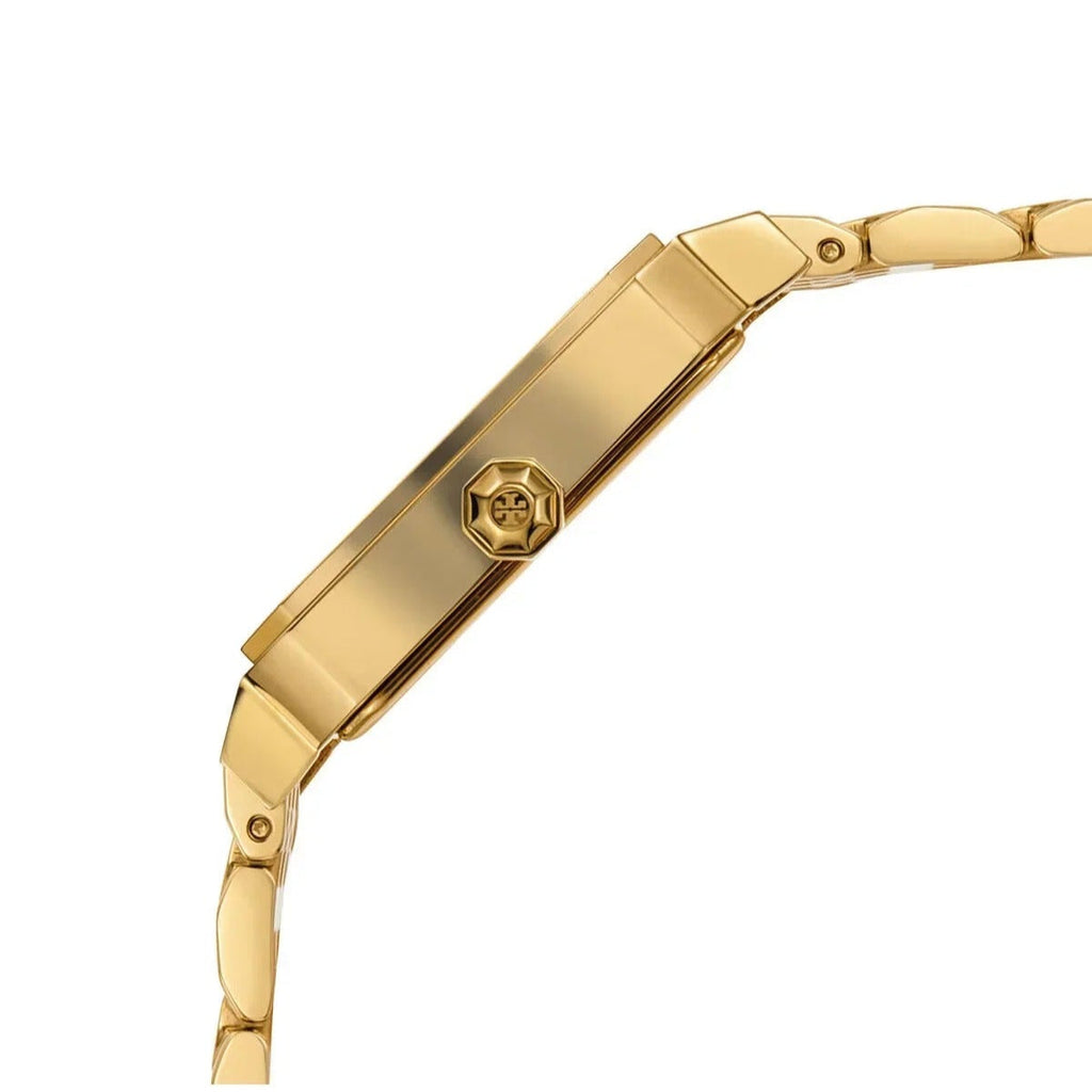 Tory Burch Robinson White Dial Gold Steel Strap Watch for Women - TBW1500 Buy Now By Tory Burch