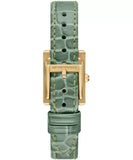 Emporio Armani Classic White Dial Green Leather Strap Watch for Women - AR11661 Buy Now By Emporio Armani