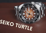 Seiko Prospex US Special Edition King Turtle Automatic Brown Dial Silver Steel Strap Watch for Men - SRPH55 Buy Now By Seiko