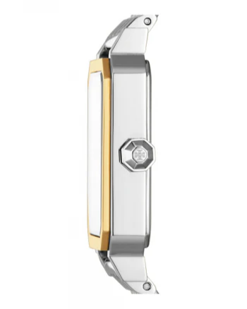 Tory Burch Robinson White Dial Two Tone Steel Strap Watch for Women - TBW1501 Buy Now By Tory Burch