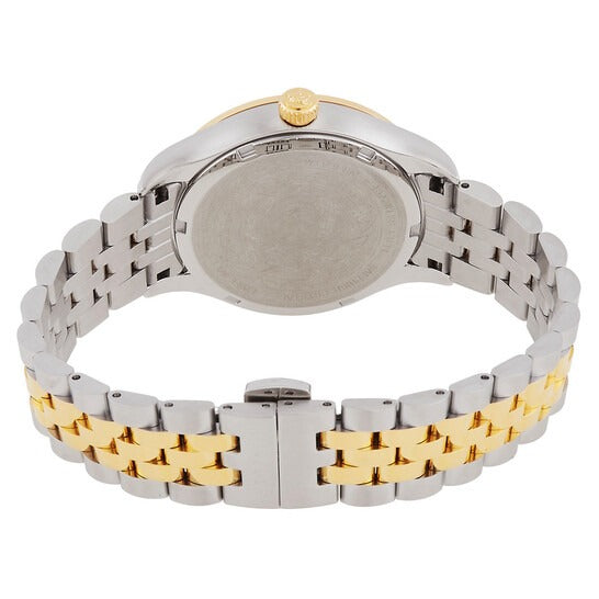 Versace Hellenyium Quartz Blue Dial Two Tone Steel Strap Watch for Women - VE2S00522 Buy Now By Versace