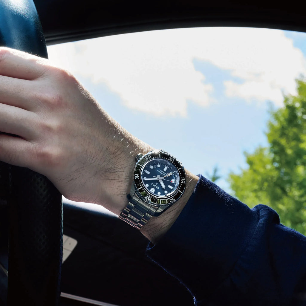 Seiko Prospex Diver Scuba Automatic Blue Dial Silver Steel Strap Watch for Men - SBEJ021 Buy Now By Seiko