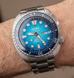 Seiko US Special Edition Automatic Green Dial Silver Steel Strap Watch for Men - SRPH57 Buy Now By Seiko