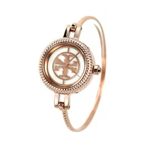 Tory Burch Riva Rose Gold Dial Rose Gold Steel Strap Watch for Women - TBW4037 Buy Now By Tory Burch