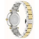 Versace Reve Analog White Dial Two Tone Steel Strap Watch for Women - VE8B00724 Buy Now By Versace