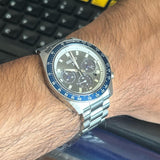 Seiko Prospex Speedtimer Solar Chronograph Grey Dial Silver Steel Strap Watch for Men - SSC939 Buy Now By Seiko