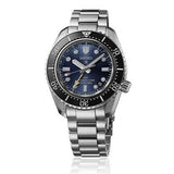 Seiko Prospex Diver Scuba Automatic Blue Dial Silver Steel Strap Watch for Men - SBEJ021 Buy Now By Seiko