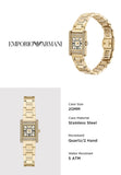 Emporio Armani Genni Crystals Gold Dial Gold Steel Strap Watch for Women - AR11663 Buy Now By Emporio Armani