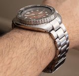 Seiko Prospex US Special Edition King Turtle Automatic Brown Dial Silver Steel Strap Watch for Men - SRPH55 Buy Now By Seiko