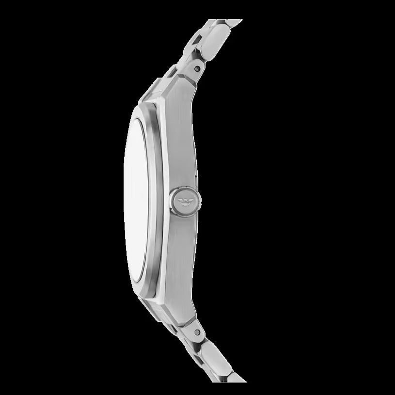 Emporio Armani Frederico Analog Green Dial Silver Steel Strap Watch for Men - AR11621 Buy Now By Emporio Armani