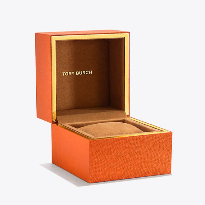 Tory Burch Classic Chronograph White Dial Gold Steel Strap Watch for Women - TBW1032 Buy Now By Tory Burch