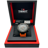 Tissot T Race Chronograph Black Dial Orange Rubber Strap Watch for Men - T141.417.37.051.02 Buy Now By Tissot
