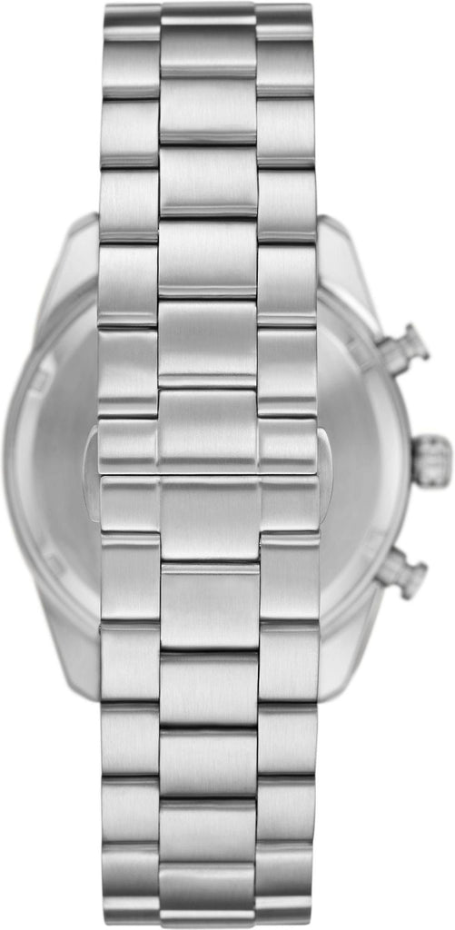 Emporio Armani Racer Chronograph Green Dial Silver Steel Strap Watch for Men - AR11637 Buy Now By Emporio Armani