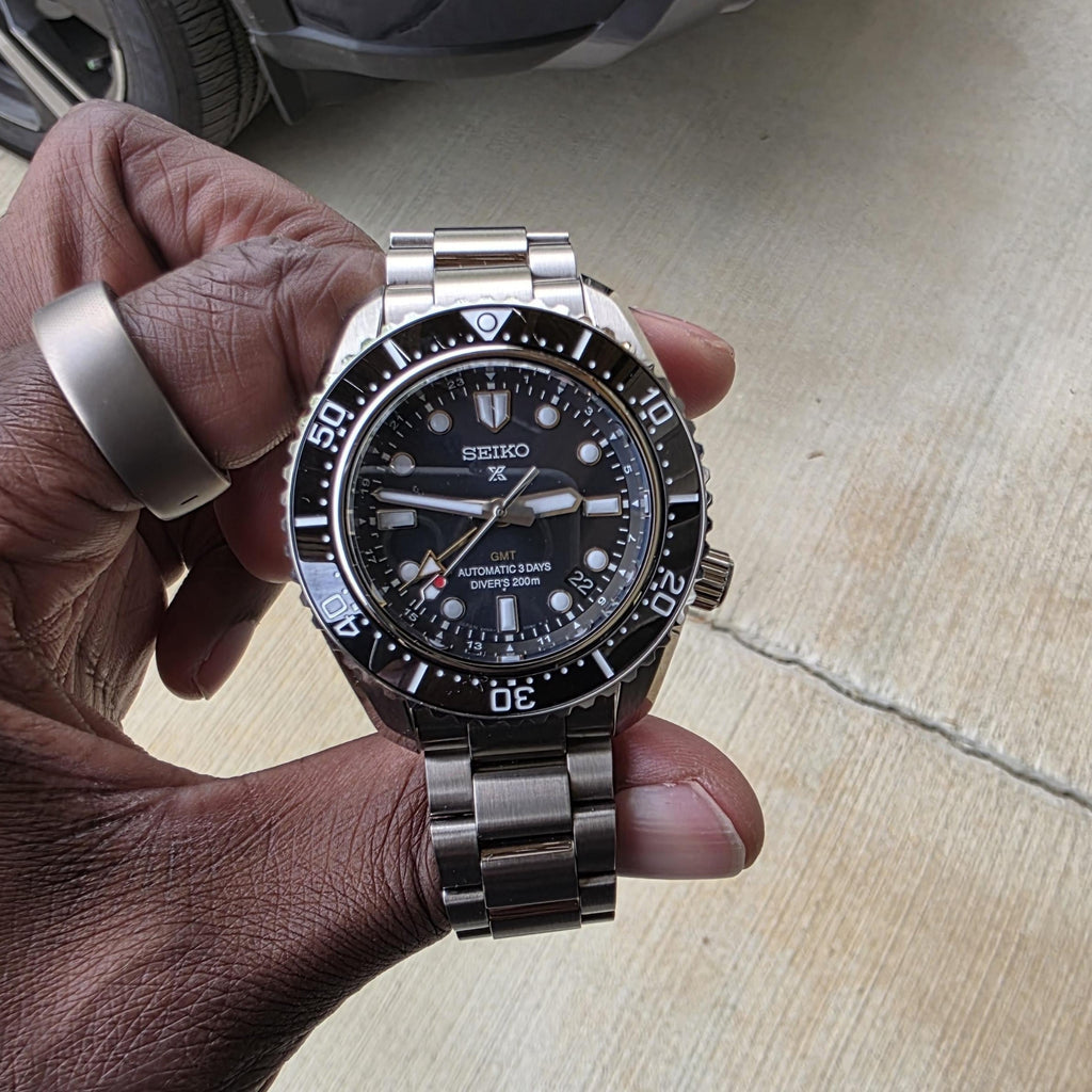 Seiko Prospex Diver Scuba Automatic Blue Dial Silver Steel Strap Watch for Men - SBEJ021 Buy Now By Seiko