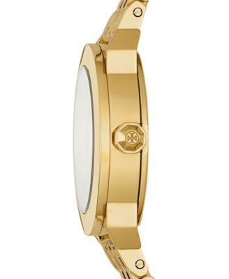 Tory Burch Whitney White Dial Gold Steel Strap Watch for Women - TBW8000 Buy Now By Tory Burch