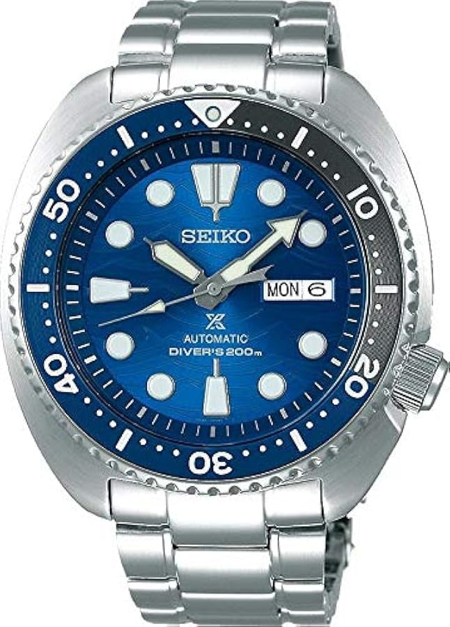 Seiko Prospex Save The Ocean Diver's Automatic Blue Dial Silver Steel Strap Watch for Men - SRPD21J1 Buy Now By Seiko